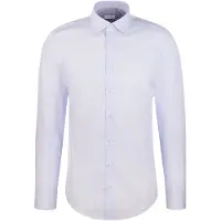 Seidensticker Chemise business 'Schwarze Rose' violet clair / blanc