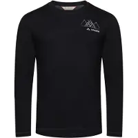 Vaude Monviso Ii Long Sleeve Base Layer Noir S Homme