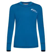 Vaude Monviso Ii Long Sleeve Base Layer Bleu 44 Femme