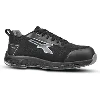 U Power Chaussure de sécurité Rook, taille 46, noire, S1PS HI HRO FO SR