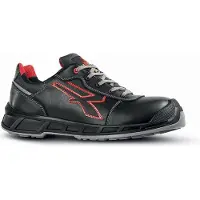 U Power Chaussure basse de sécurité Billie Gr.46 W.11 noir/rouge S3S CI FO SR ESD