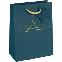 Sigel 5 sacs cadeaux Christmas tree motif 17.0 x 23.0 cm