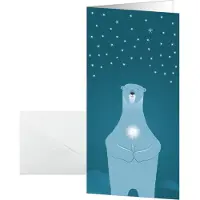 Sigel Polar Bear with Candle (10 pcs)