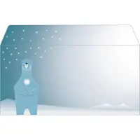 Sigel enveloppes Polar Bear, DIN long, 25 pcs