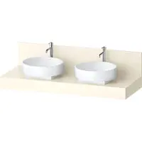 Duravit Console Balcoon rectangulaire, 2 découpes des deux côtés , 1400x550x370mm, BA90610IDID0000