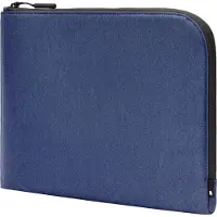 Incase Étui à facettes pour MacBook Pro 14" 2021 en serge recyclée - Bleu marine (14", Apple), Sac pour notebook, Bleu