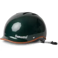 Velcro Casque Vélo Urbain Taille L Vert Anglais - Protection e - Thousand