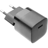 FIXED Chargeur réseau avec sortie USB-C et prise en charge PD, 30W, noir