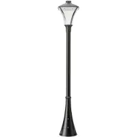 Franssen Lampe de jardin LED City Highlight LED 178cm gris graphite