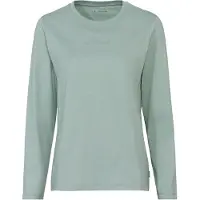 Vaude Logo Long Sleeve T-shirt Vert 34 Femme