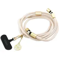 GUESS Bracelet CBDY 4G Charm, câble USB-C 150 cm - beige