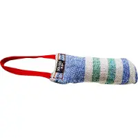 Julius-K9 K9 Dummy bomuld 20 x 5,5 cm indv. syning, 1 håndt. (Jouet de rapport pour chiens)