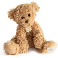 Histoire D'ours Ours Vintage - - 34 cm - Jouet en peluche - Mixte - Miel