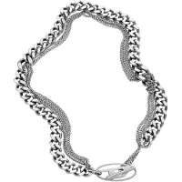 Diesel Chaîne argent