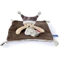 Doudou et Compagnie - Doudou ours marron à histoires