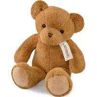 Histoire d ́Ours Ours en peluche Histoire d'Ours Nounours 40 cm Noisette