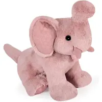 Doudou et Compagnie Preppy Chic Elefant, rosa 35cm