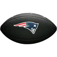 Wilson NFL Team Soft Touch Mini New England Patriots Black Football américain