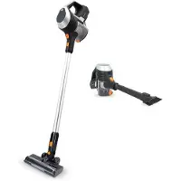Nedis Vccs250gy Broom Vacuum Cleaner Argenté One Size / EU Plug 220V