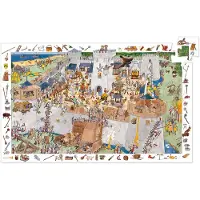 Djeco Puzzle observation Forteresse,