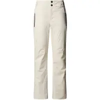 The North Face - Pantalon de ski chaud et imperméable - W Lenado Pant White Dune pour Femme - Taille XS - Beige