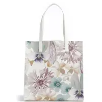 Ted Baker sac à épaule sac shopper Halena Petal Print Icon Bag White multicolore