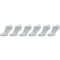 Under Armour Chaussettes de sport 'Essential' gris clair / blanc