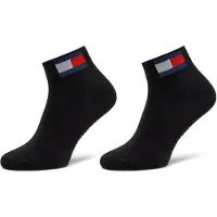 Tommy Hilfiger Chaussettes - 2 Pack - Noir - - 43/46 - Chaussettes