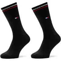 Tommy Hilfiger Chaussettes bleu marine / rouge sang / noir / blanc