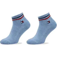 Tommy Hilfiger Unisexe, Chaussettes, Na, Bleu, (lot de 2, 39 - 42)