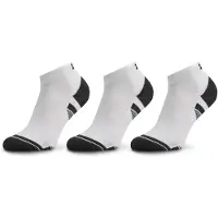 Under Armour Unisexe, Chaussettes de sport, NOS UA Performance Tech 3pk Lo Blanc M (36.50 - 42), Blanc