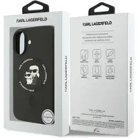 Karl Lagerfeld Karl&choupette Ring Magsafe Iphone 17 Phone Case Noir
