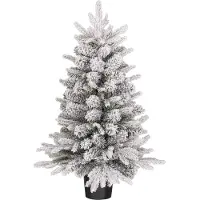 Black Box Trees Grimshaw Arbre de Noël artificiel en pot - H90 x Ø61 cm - Vert