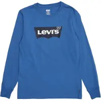 Levi's T-shirt enfant LS BATWING TEE garcons - Bleu - 14 ans