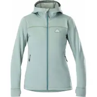 Eider - Polaire respirante et chaude - W Bellacha Hoody Fleece Green Clay pour Femme en Nylon - Taille M - Vert
