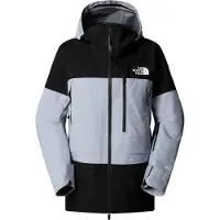 The North Face - Veste de ski imperméable en GORE-TEX - W Summit Verbier GTX Jacket TNF Black Blue Flax pour Femme - Taille M - Gris
