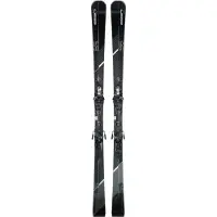 Elan - Packs (skis + fix) - Pack skis de piste - Primetime 55 Black Edition + Fx Emx 12.0 2026 en Bois - Taille 179 cm - Noir