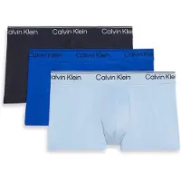 Calvin Klein Lv00nb4409 Trunk Low Rise Boxers 3 Units Multicolore XS Homme