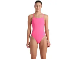 Arena Team Challenge Solid Swimsuit Rose FR 34 Femme