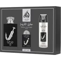 Lattafa Zestaw Ishq Al Shuyukh Silver Edp 100ml + Edp 20ml + Déodorant 200ml