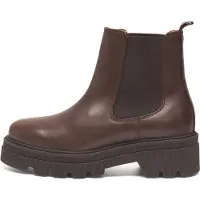 Woden Chelsea Boots 'Sanna' marron
