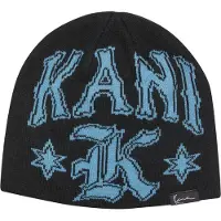Karl kani Bonnet bleu / noir