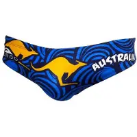 Turbo Australia Swimming Brief Bleu S Homme