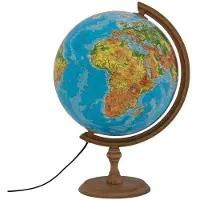 Zachem Globe 320 physiquement éclairé en bois. 2519 (32 cm)