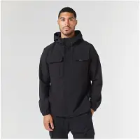 Closure London Veste ripstop premium hommes - Noir