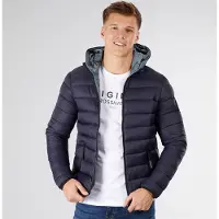 Crosshatch Veste Matelassée Homme Midnight