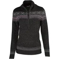 CMP 7h76505 Half Zip Sweater Noir 3XL Femme