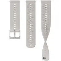 Suunto - 22 ATH6 Silicone Strap - S M (22 mm, Silicone), Sangles de montre, Gris