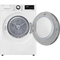 LG RH90V9AVBN sèche-linge Pose libre Charge avant 9 kg Blanc