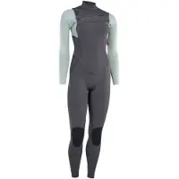iON Amaze Core 4/3 Mm Woman Long Sleeve Chest Zip Neoprene Suit Gris L Femme